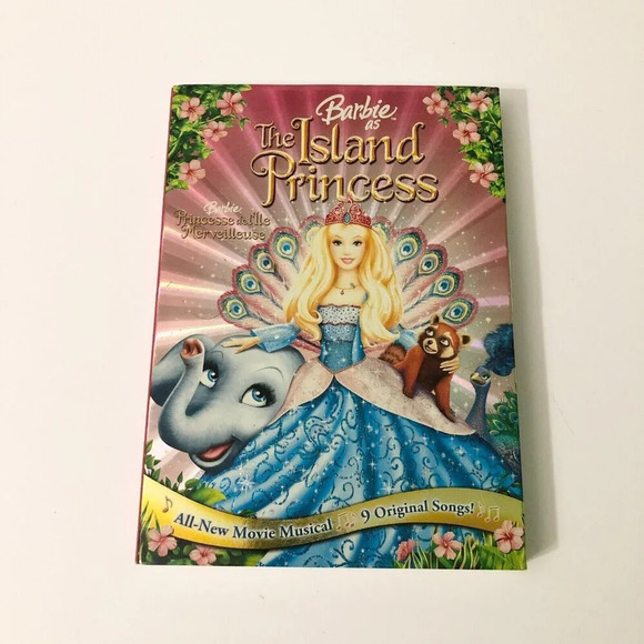 Barbie As The Island Princess Movie Musical with Slip Cover DVD - Picture 1 of 14